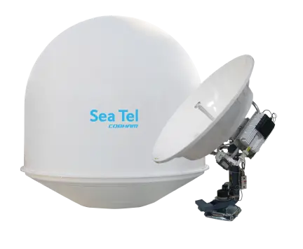 Cobham Sea Tel 6012 antenna and dome
